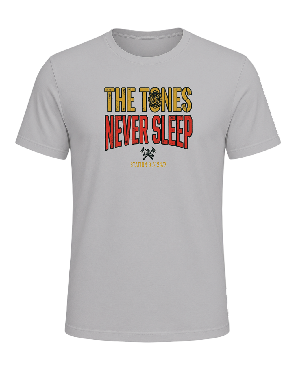 The tones never sleep — Athletic Heather