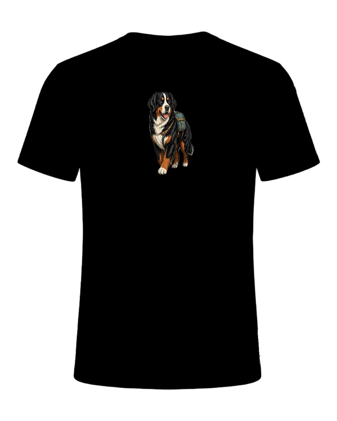 Bernese Mountain Dog Hiking — Black