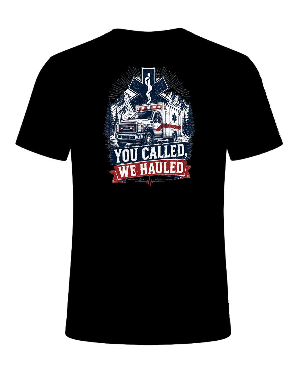 You called, we hauled — Black