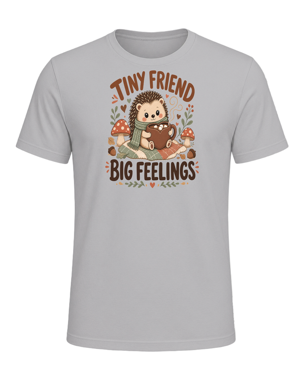 TINY FRIEND BIG FEELINGS — Athletic Heather