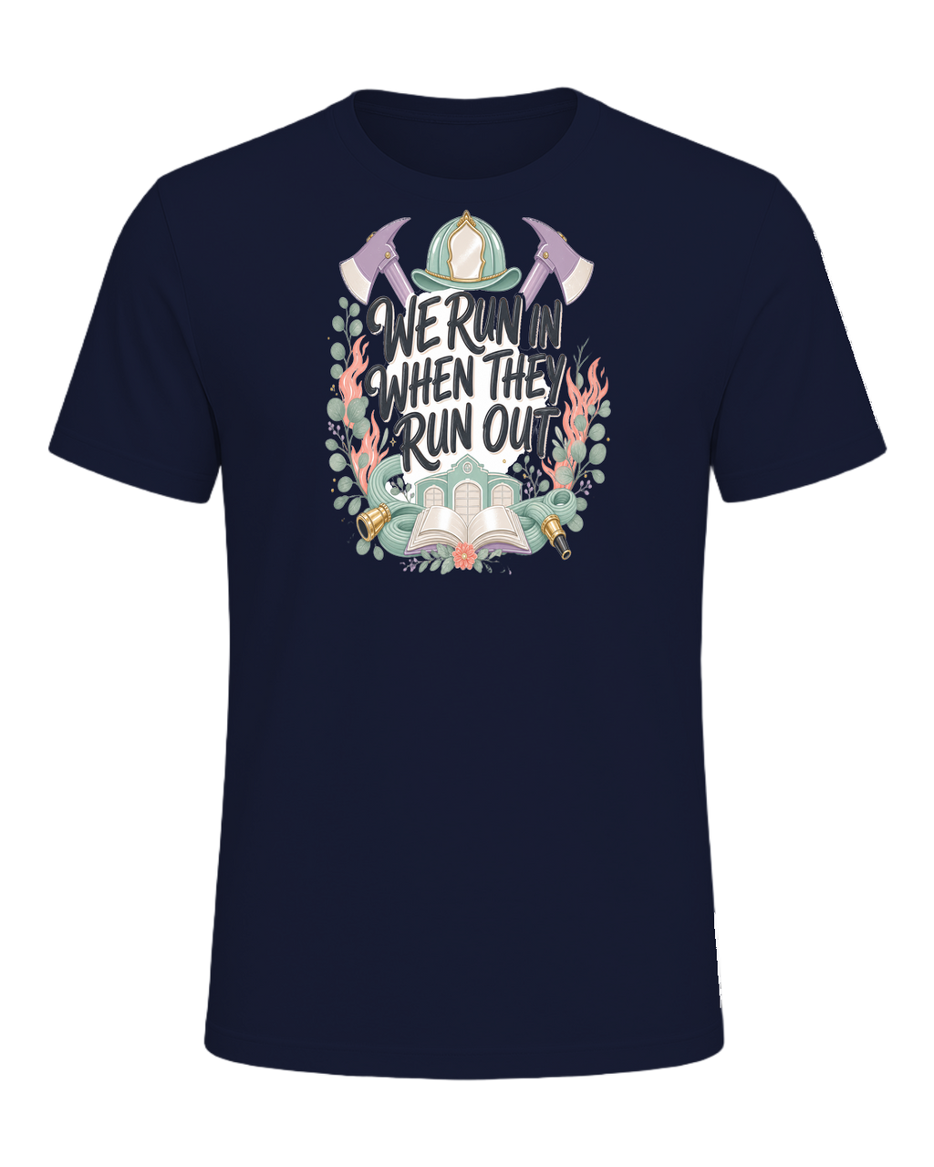 WE RUN IN WHEN THEY RUN OUT — Navy
