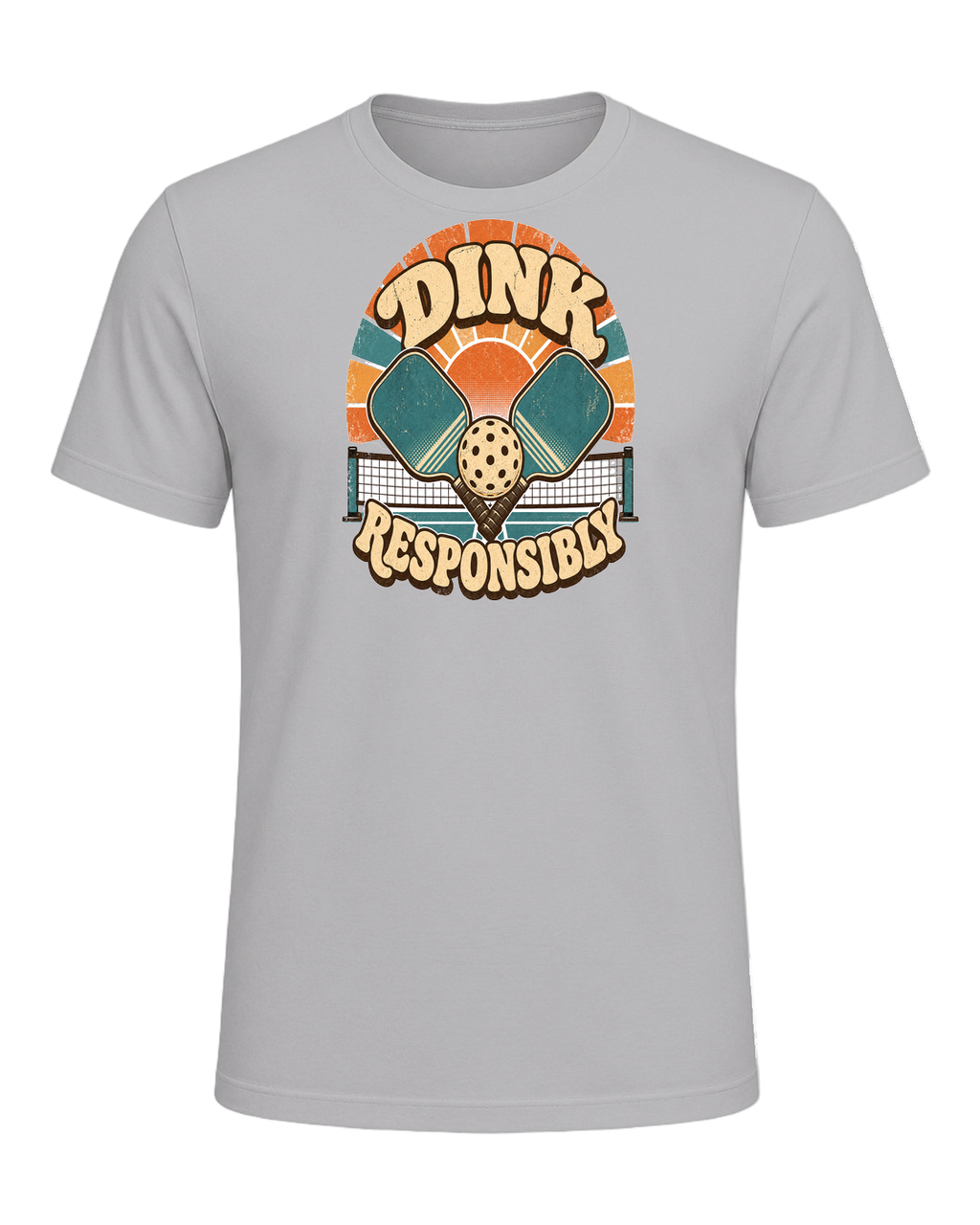DINK RESPONSIBLY — Athletic Heather