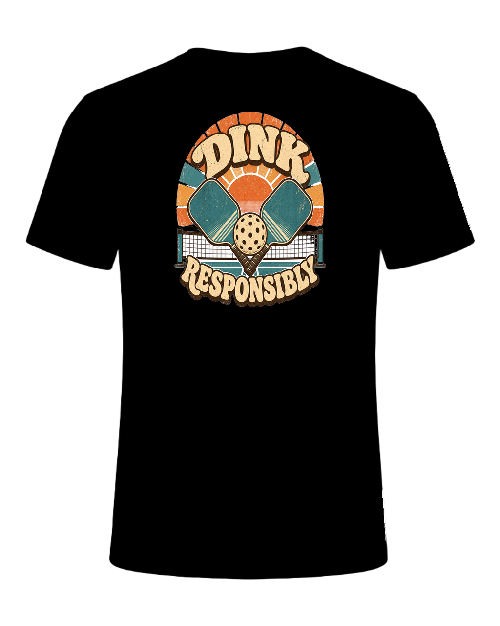 DINK RESPONSIBLY — Black