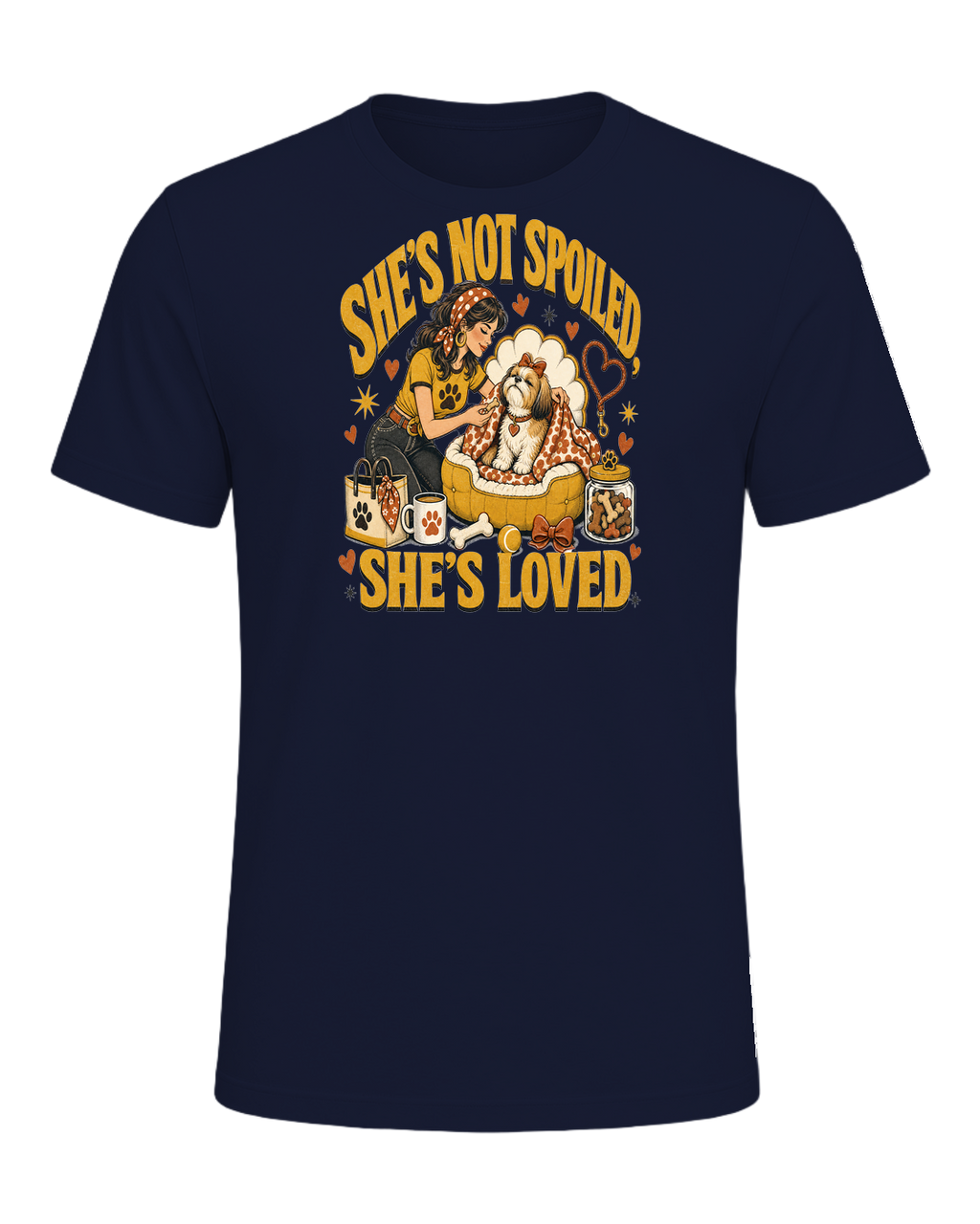 She's not spoiled, she's loved — Navy