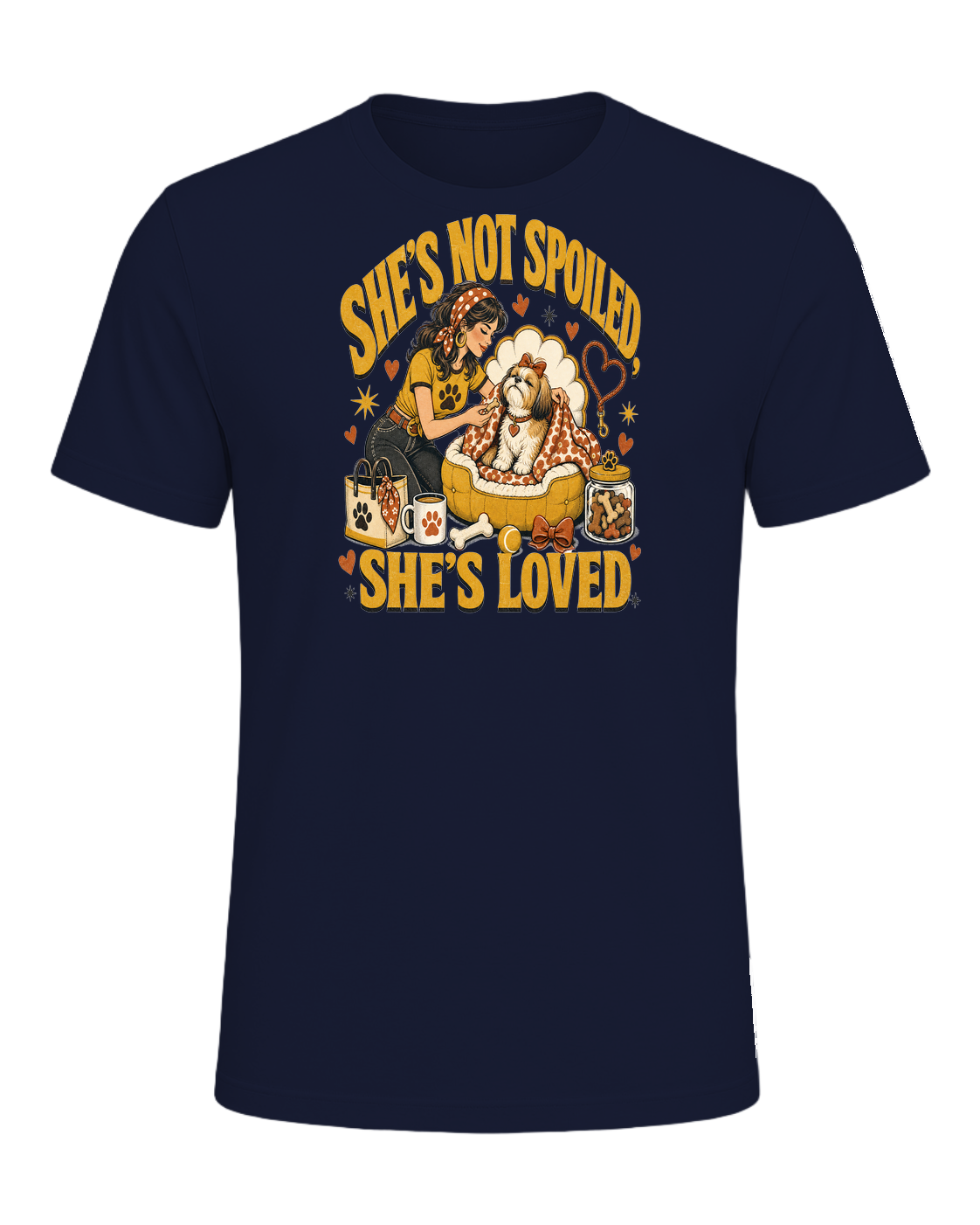 She's not spoiled, she's loved — Navy