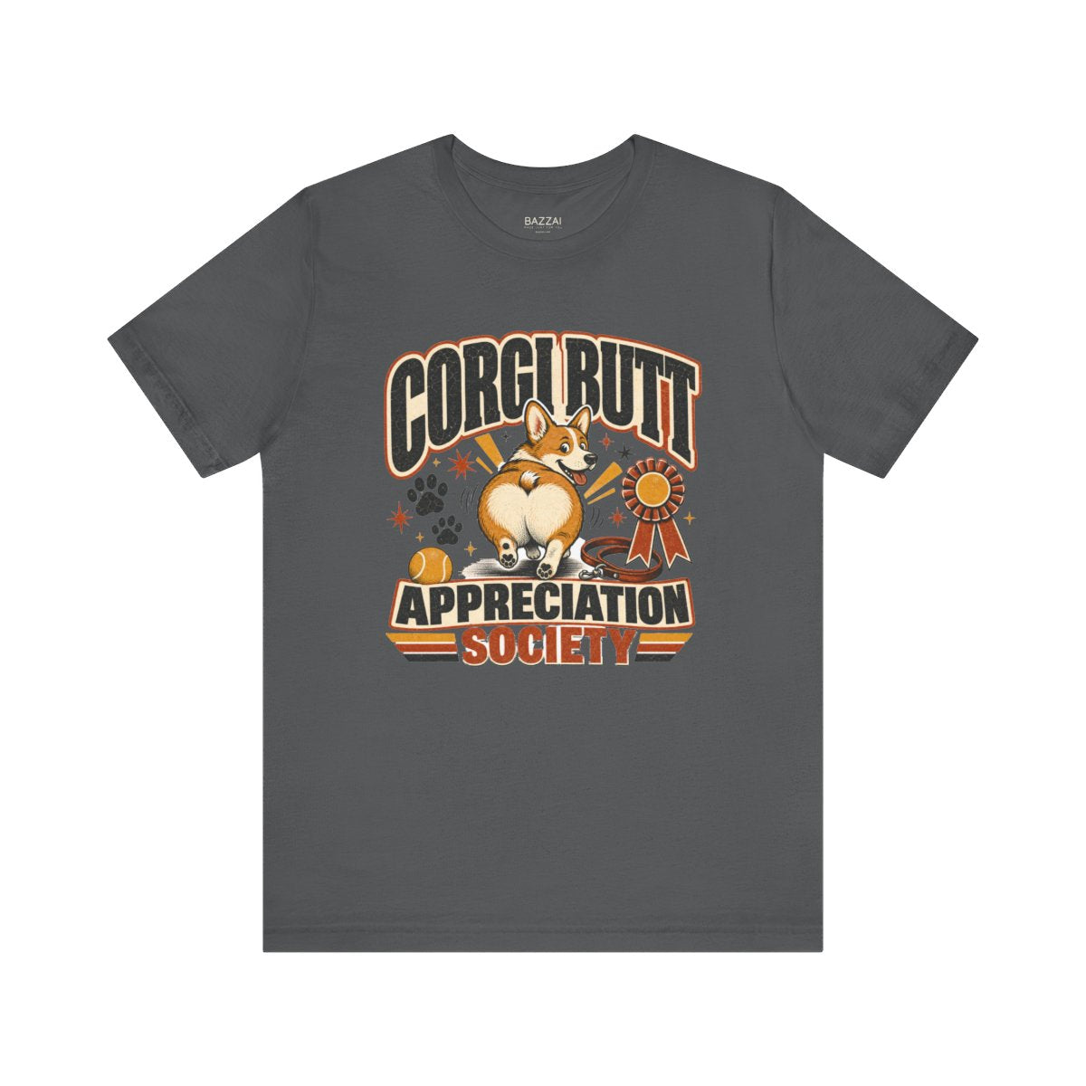 Funny Corgi T-Shirt — Corgi Butt Appreciation Society — corgi club t-shirt design
