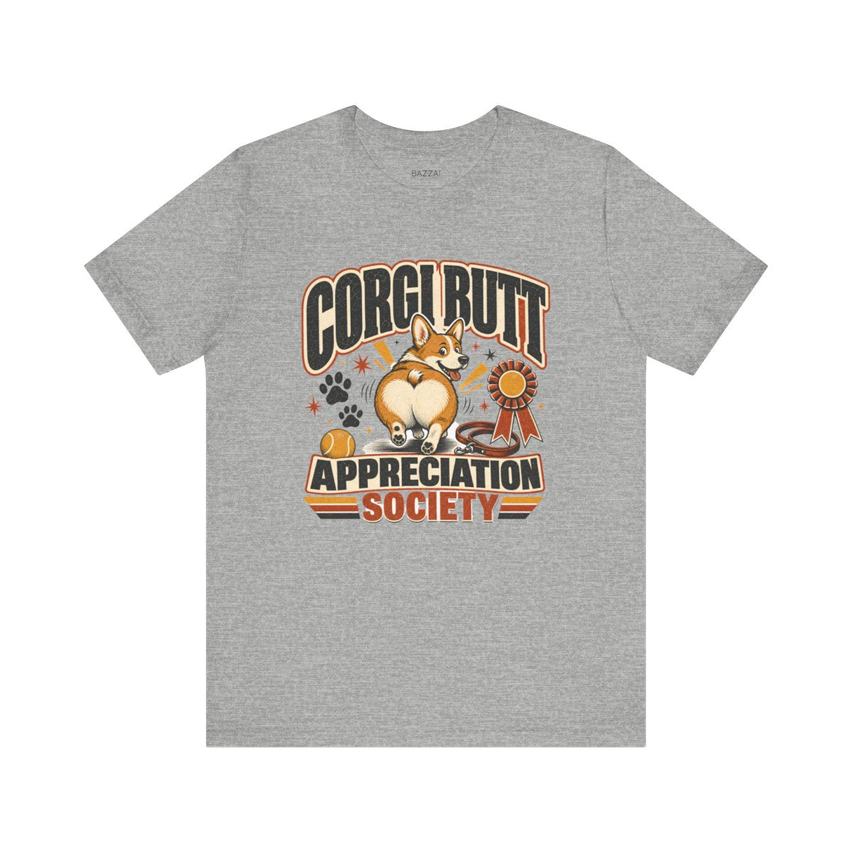 Funny Corgi T-Shirt — Corgi Butt Appreciation Society — corgi club t-shirt design