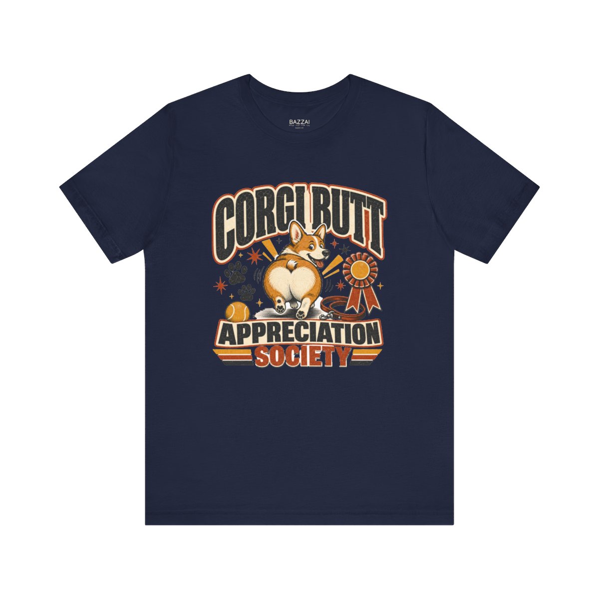 Funny Corgi T-Shirt — Corgi Butt Appreciation Society — corgi club t-shirt design