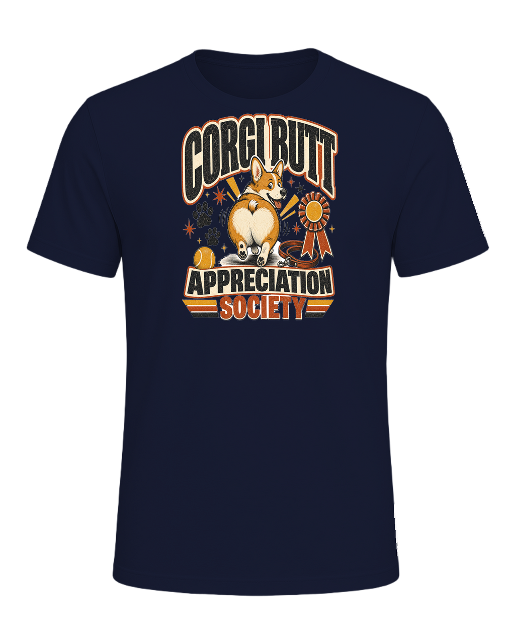 Corgi Butt Appreciation Society — Navy