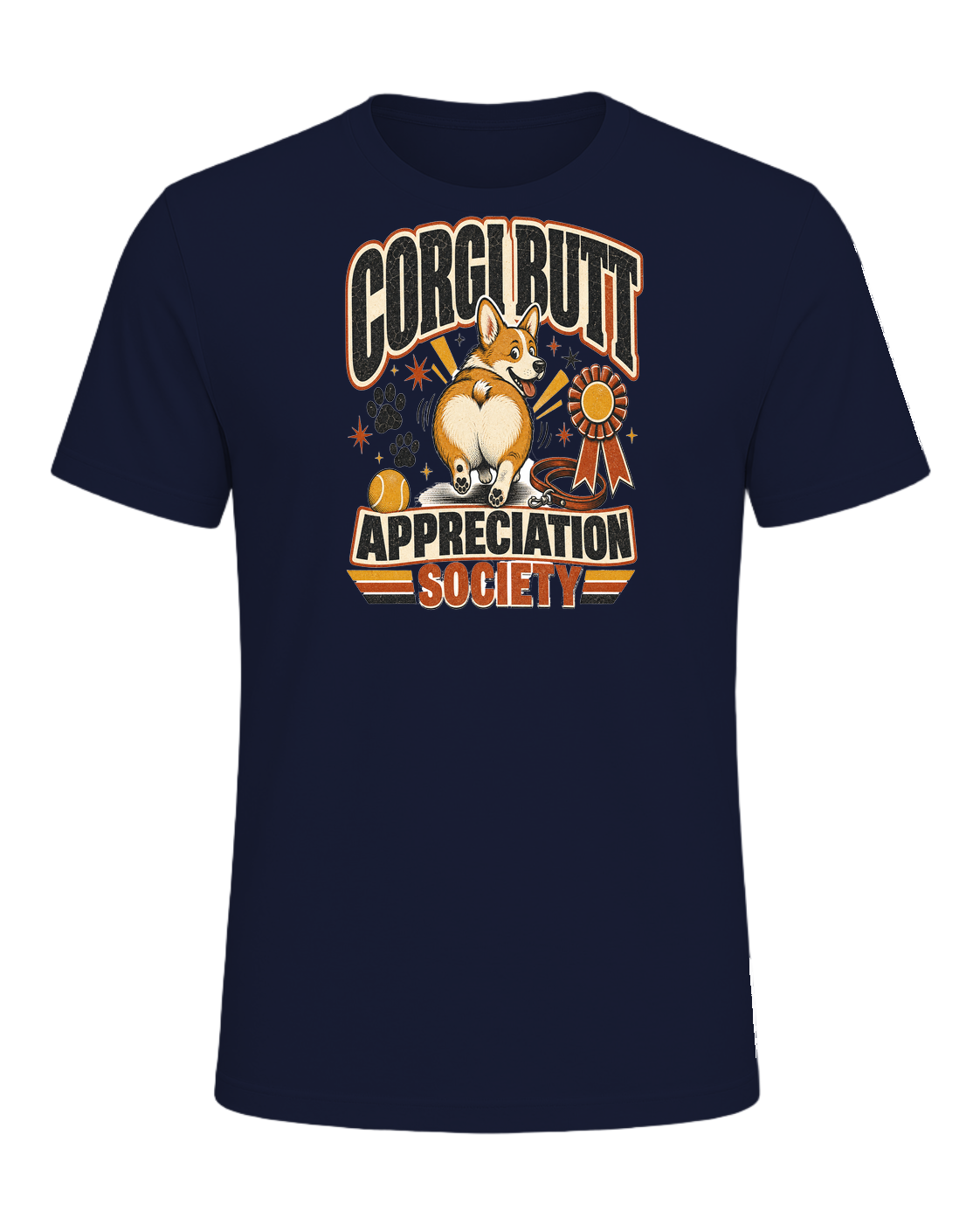 Corgi Butt Appreciation Society — Navy