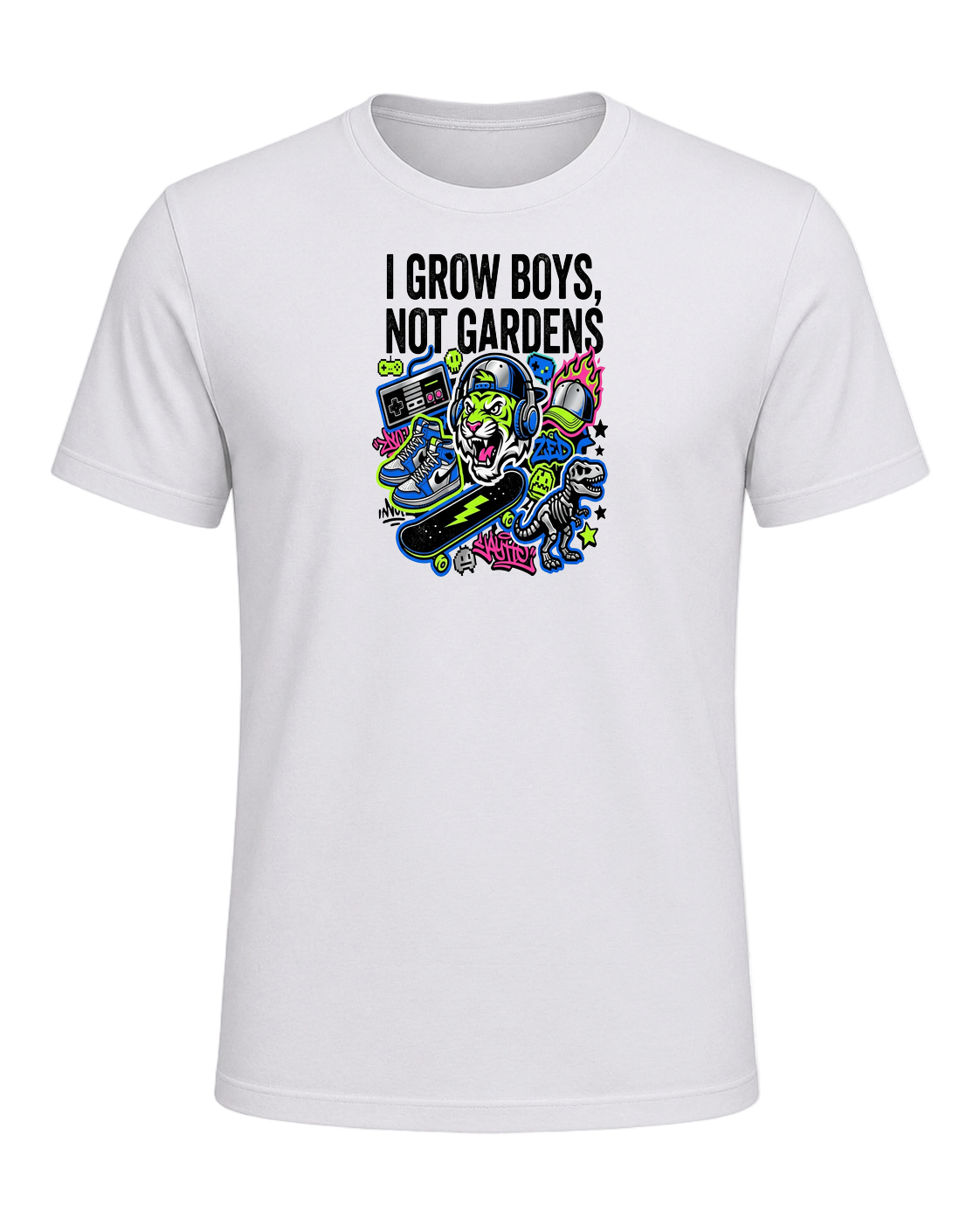 I grow boys, not gardens — Ash