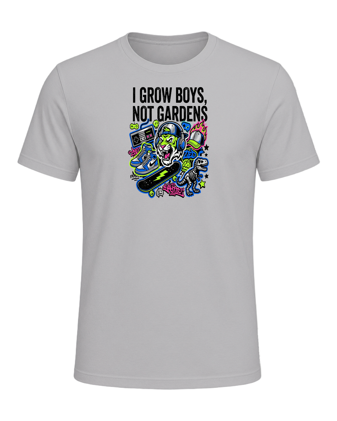I grow boys, not gardens — Athletic Heather