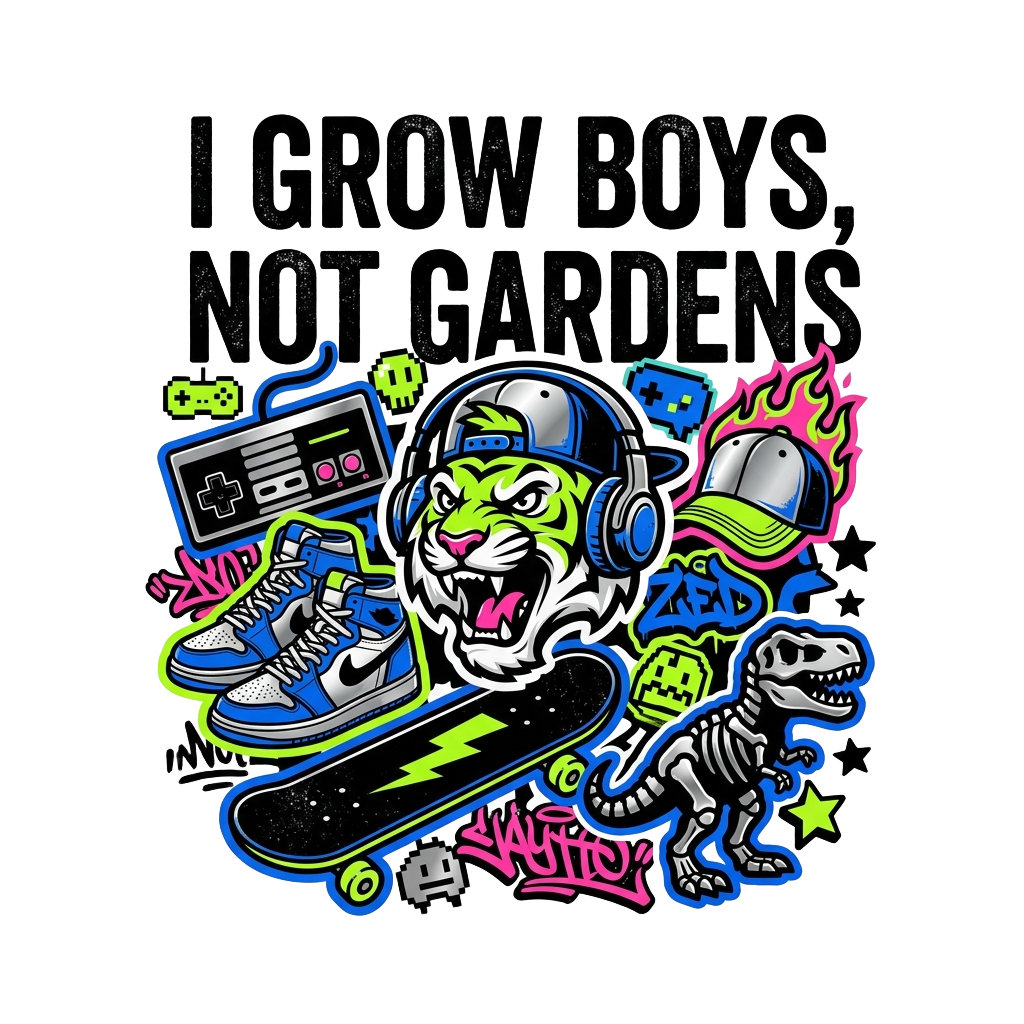 I grow boys, not gardens