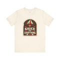 Hot Sauce Lover T-Shirt — Sauce on Absolutely Everything — t-shirt design by Sol