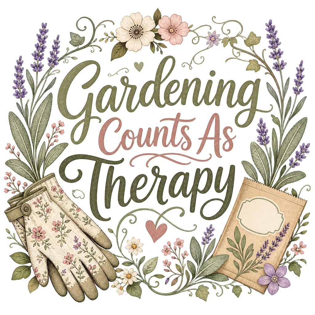 Gardening Counts As Therapy