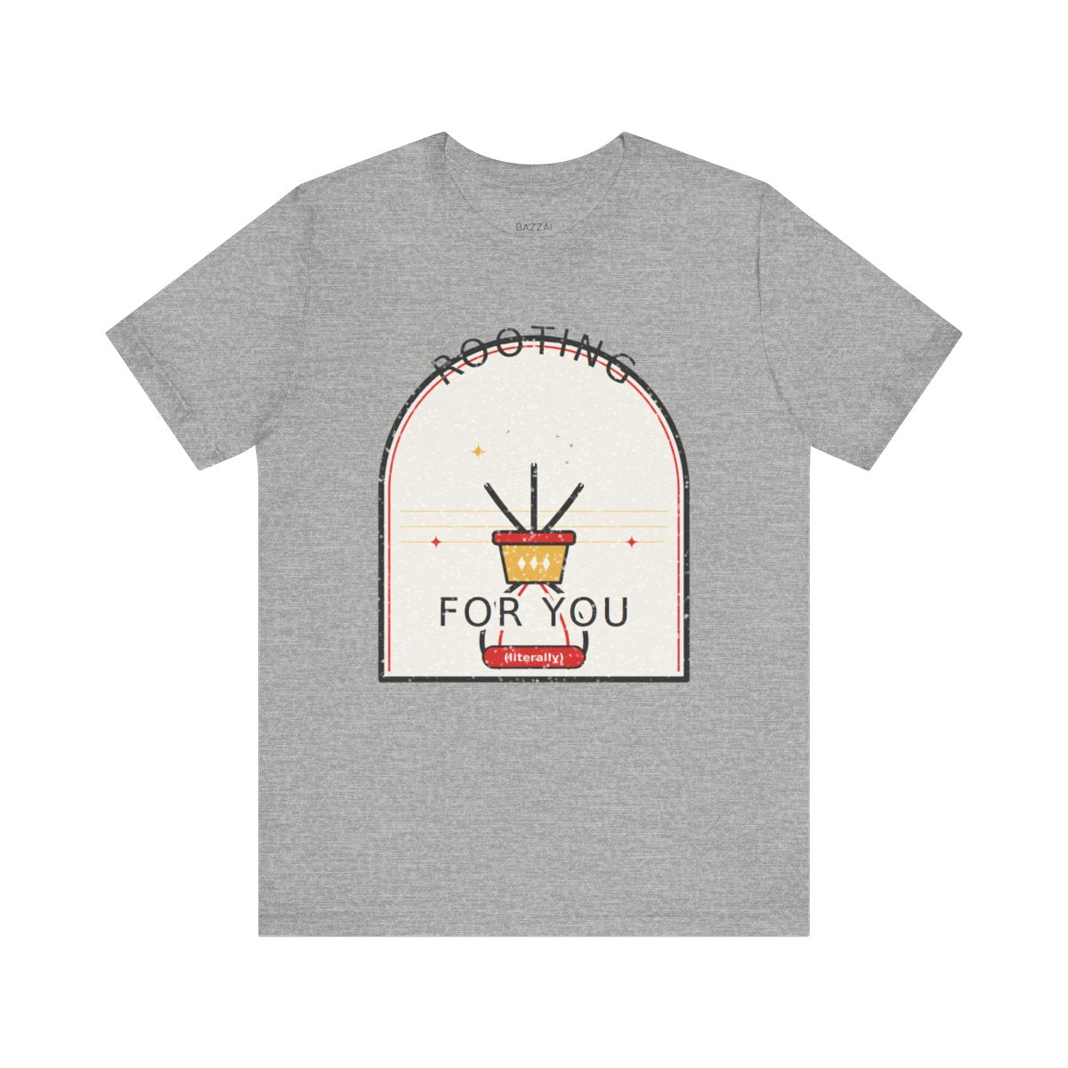 Plant Gift T-Shirt — Rooting for You (Literally) — plant mom t-shirt design