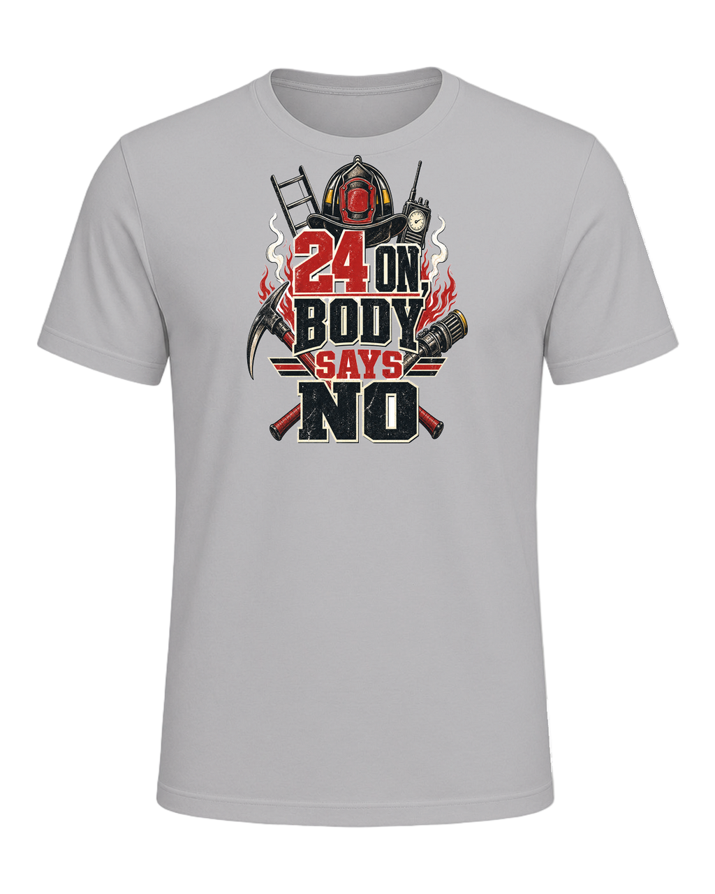 24 on, body says no — Athletic Heather