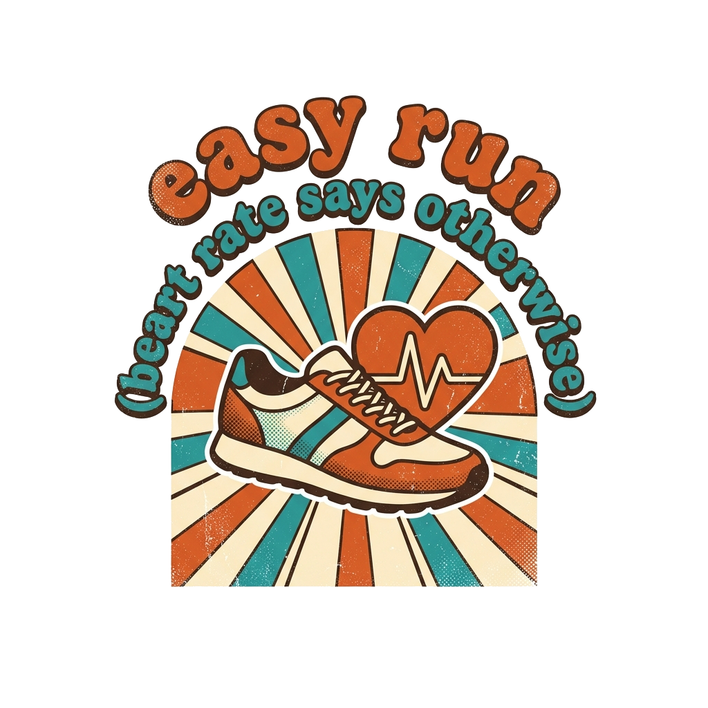 easy run (heart rate says otherwise)
