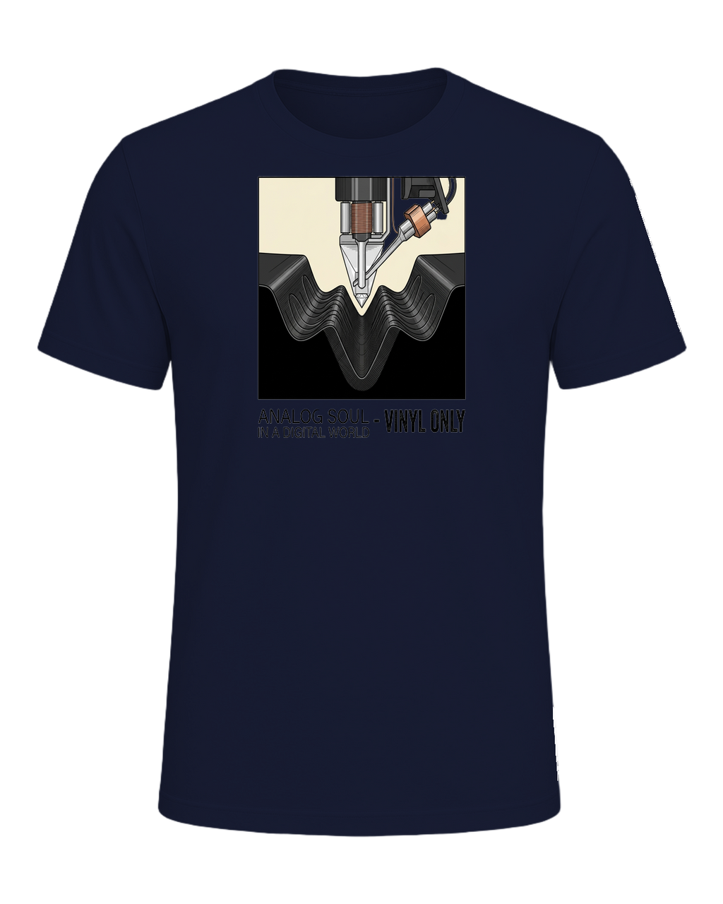 Vinyl Record Collector — Navy