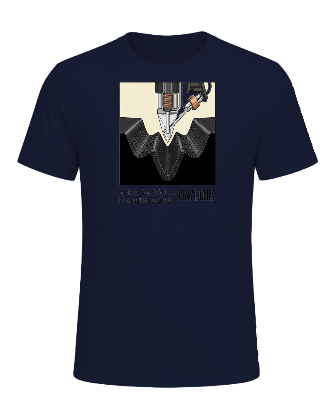 Vinyl Record Collector — Navy
