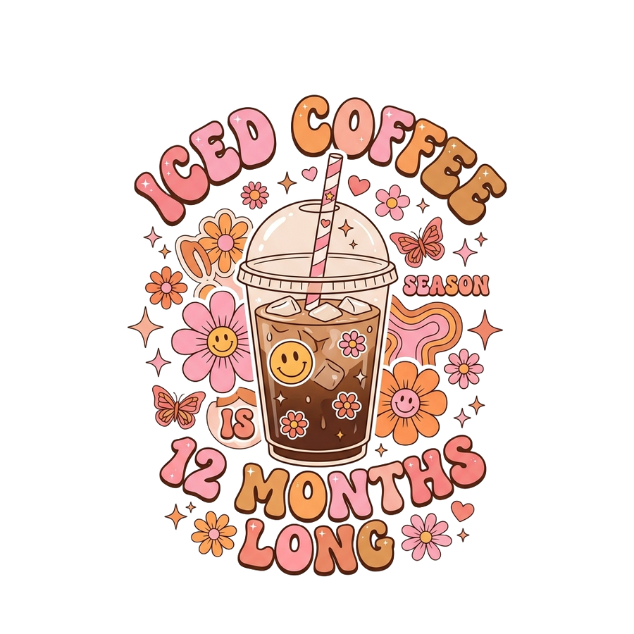 Iced Coffee T-Shirt — Iced, Even in Winter