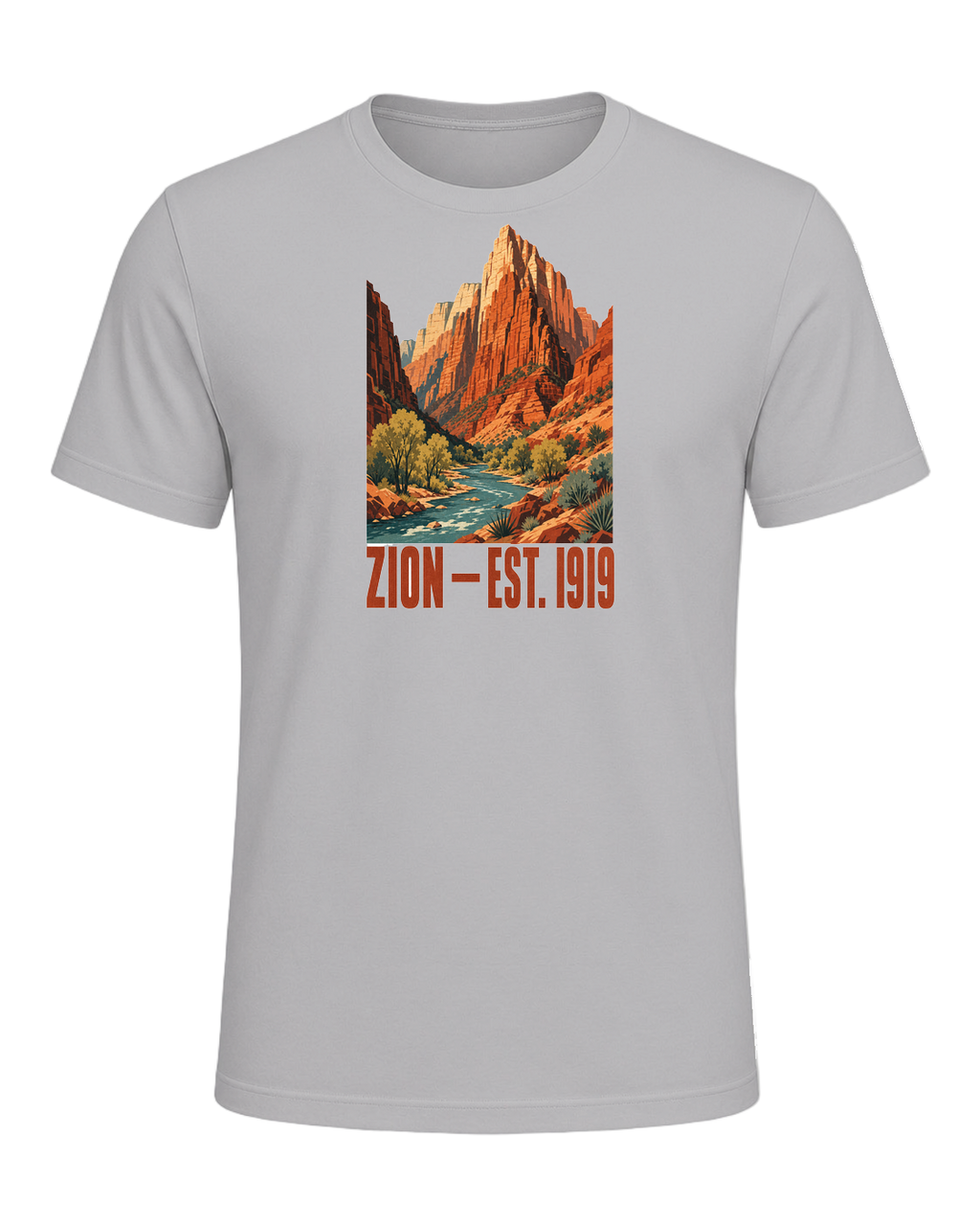 National Park Specific (WPA Style) — Athletic Heather