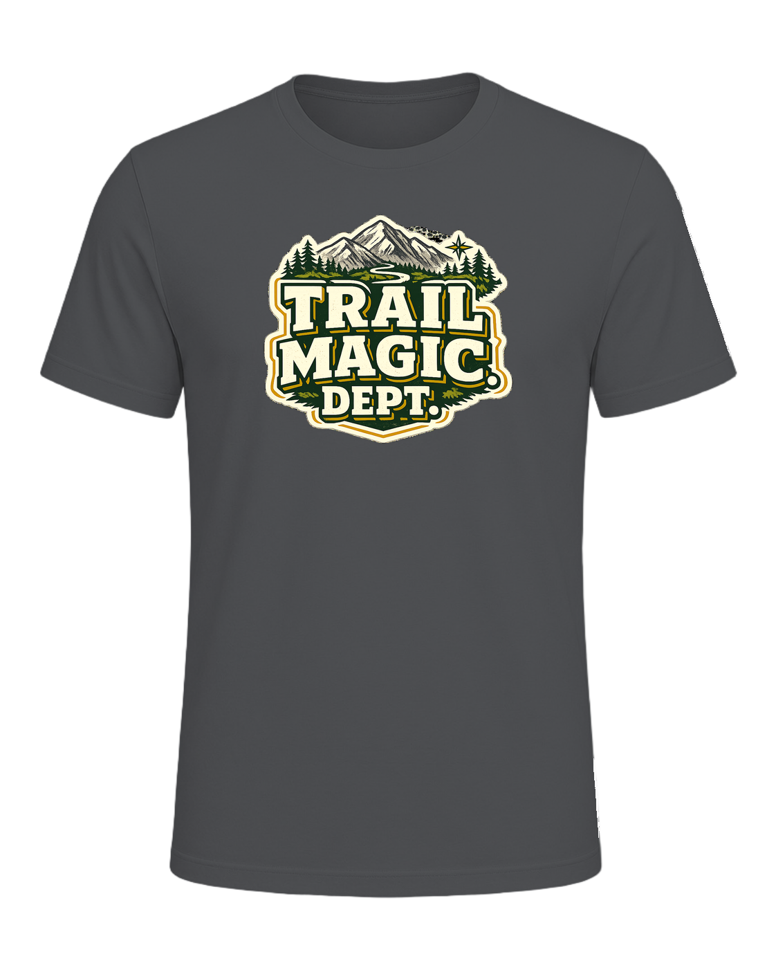 Trail Magic Dept. Tee — Asphalt