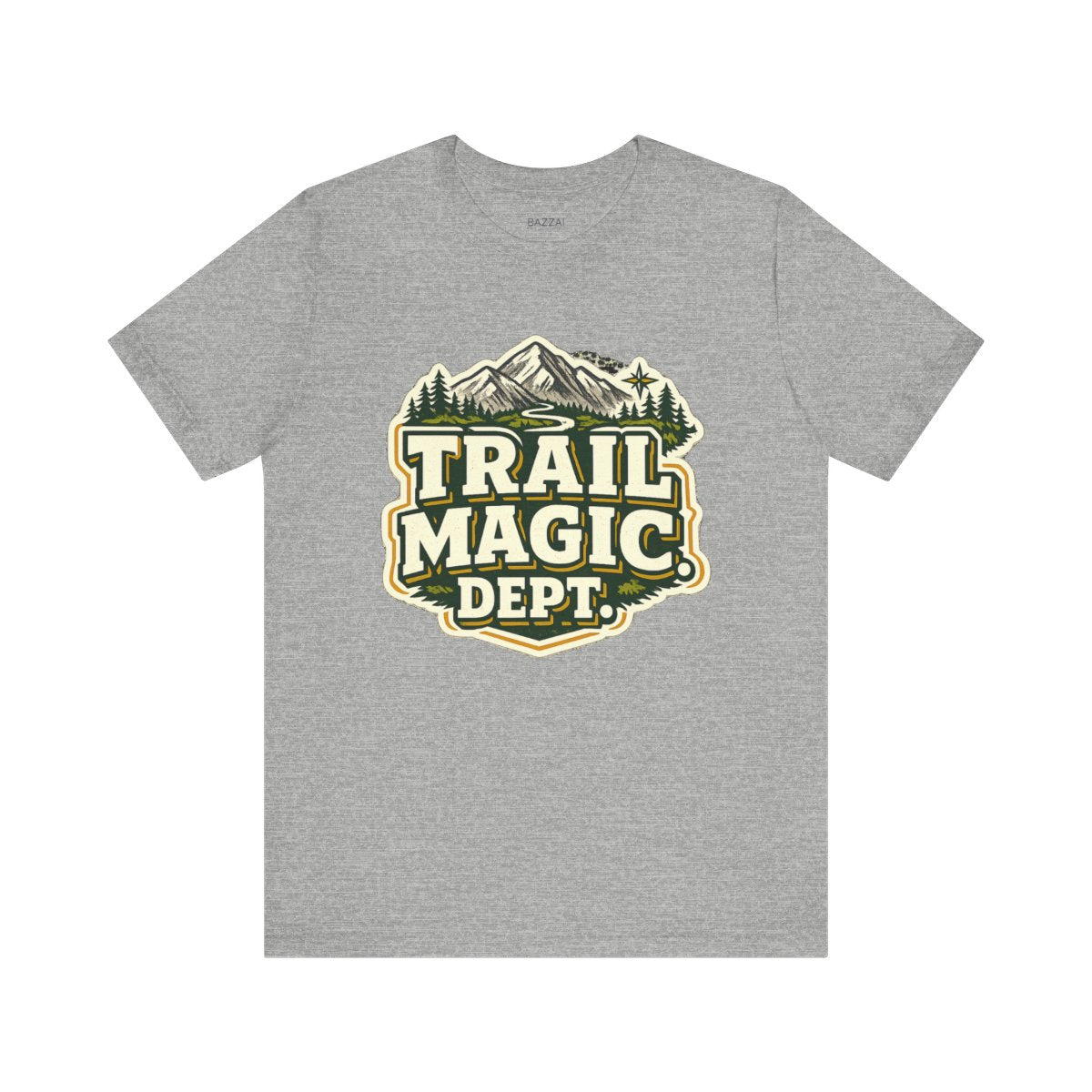 Thru Hiker T-Shirt — Trail Magic Dept. — trail t-shirt design by Reggie