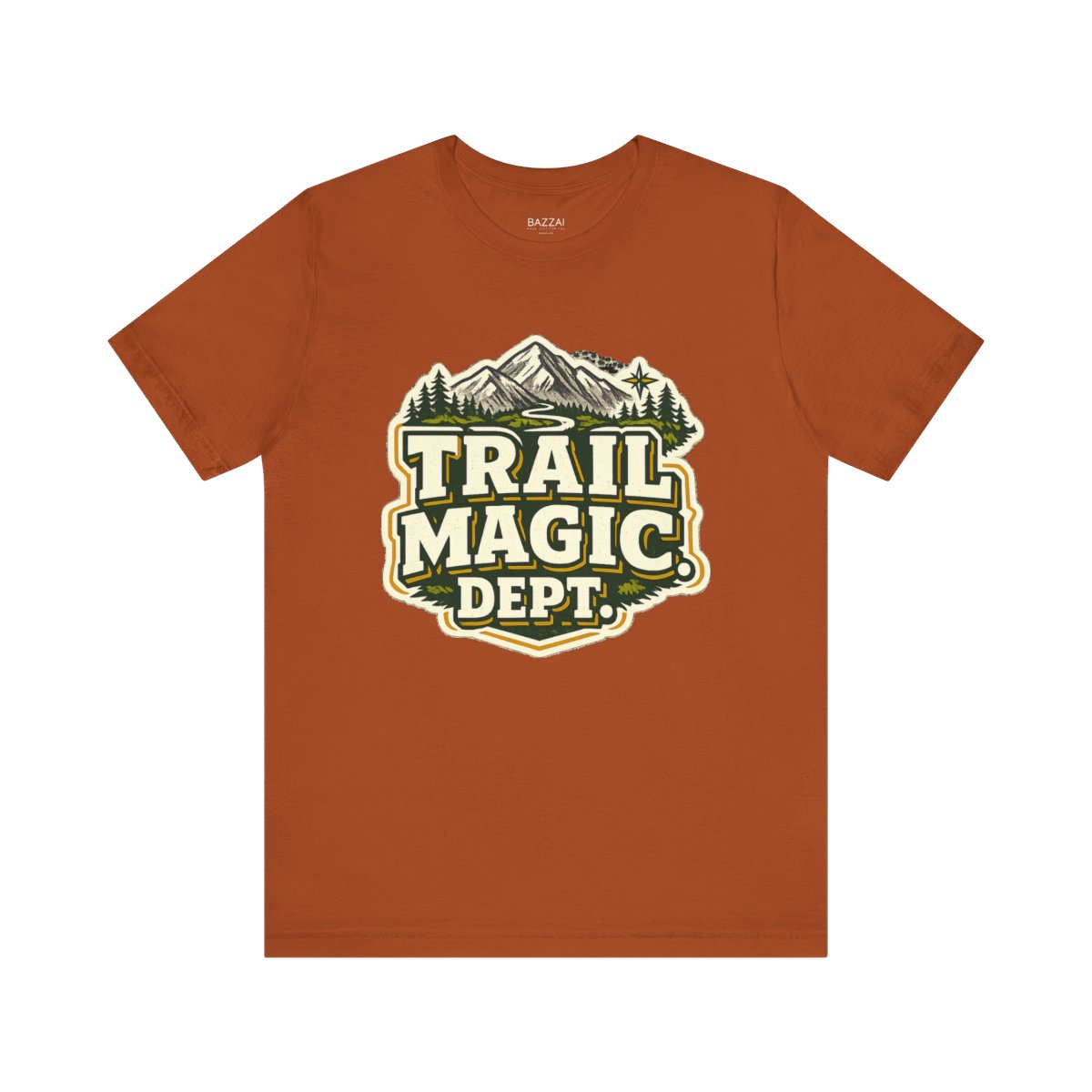 Thru Hiker T-Shirt — Trail Magic Dept. — trail t-shirt design by Reggie