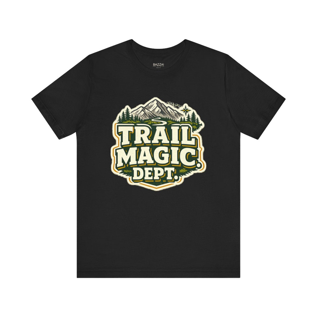 Thru Hiker T-Shirt — Trail Magic Dept. — trail t-shirt design by Reggie