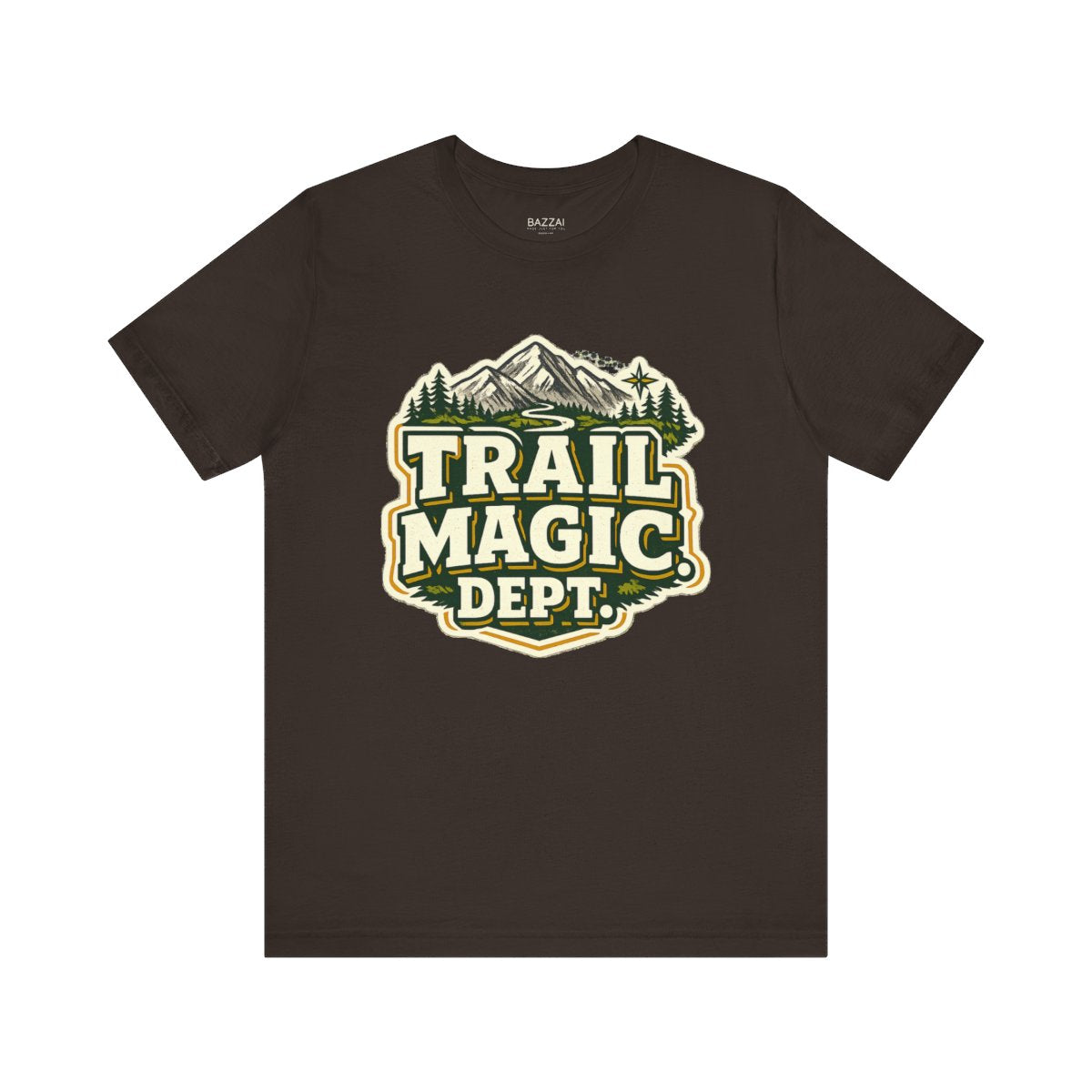 Thru Hiker T-Shirt — Trail Magic Dept. — trail t-shirt design by Reggie