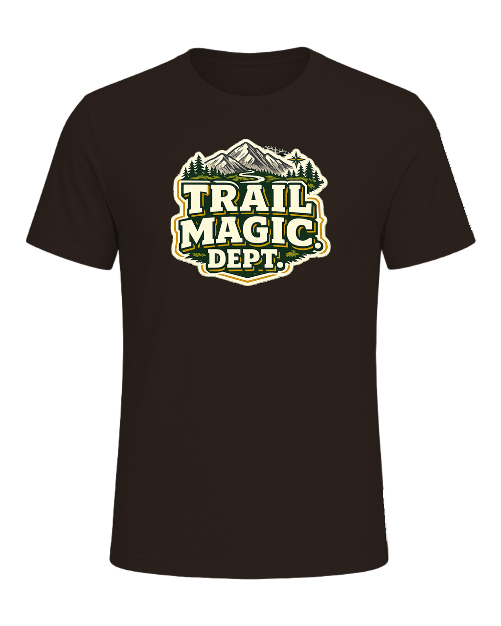 Trail Magic Dept. Tee — Brown