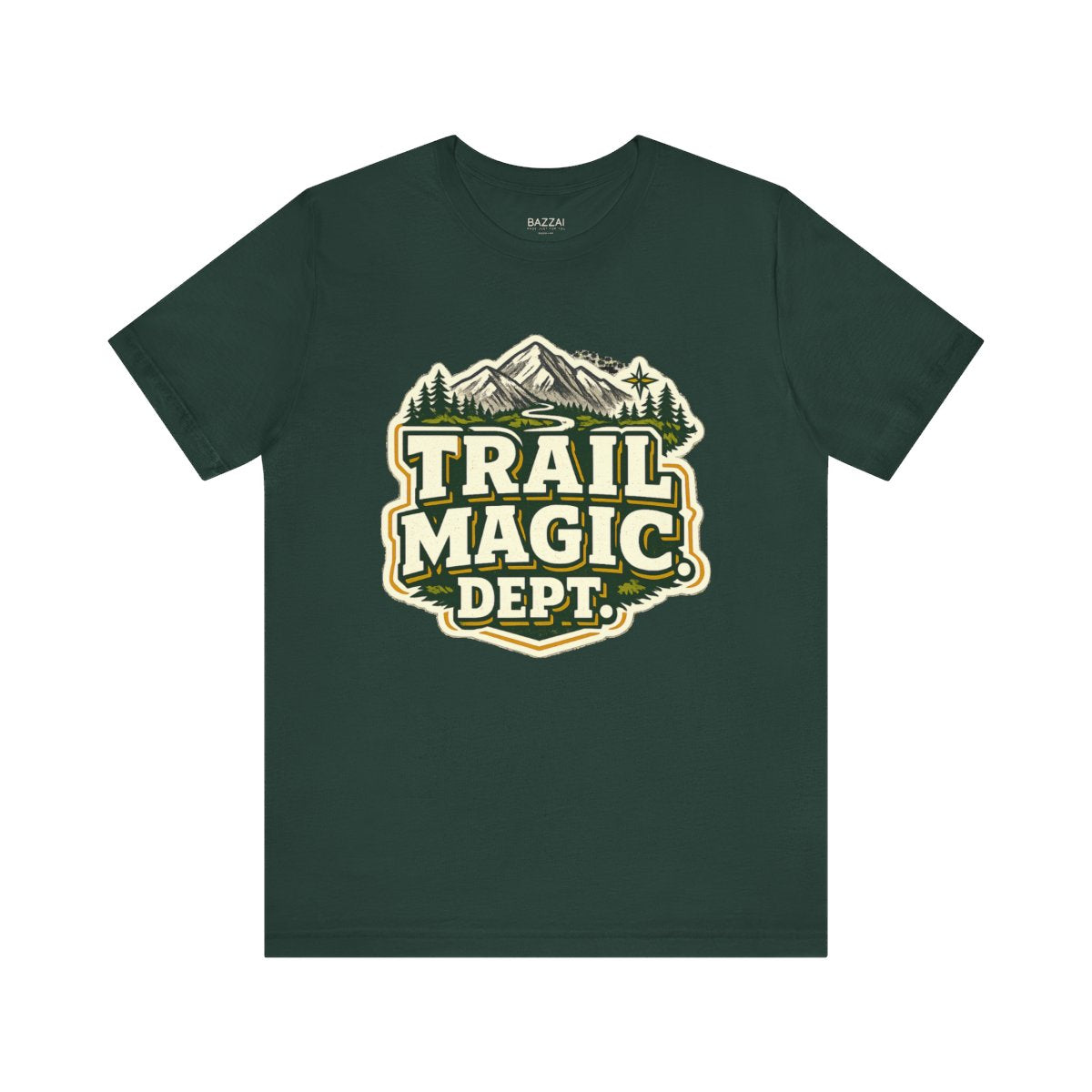 Thru Hiker T-Shirt — Trail Magic Dept. — trail t-shirt design by Reggie