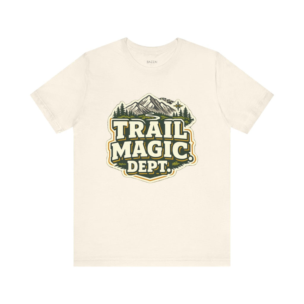 Thru Hiker T-Shirt — Trail Magic Dept. — trail t-shirt design by Reggie