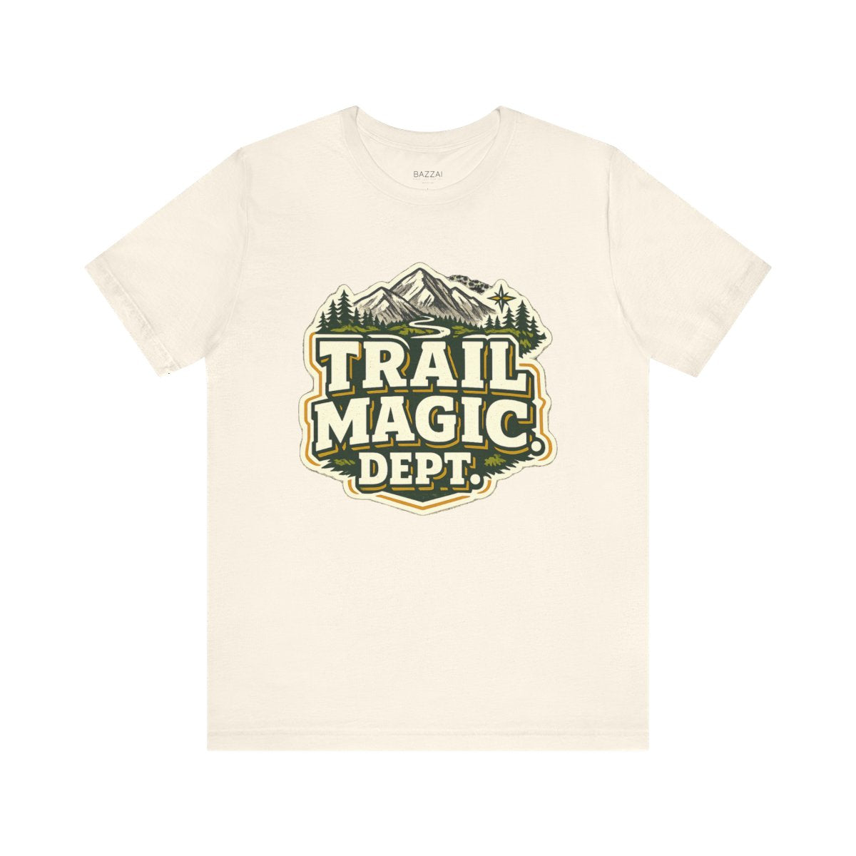 Thru Hiker T-Shirt — Trail Magic Dept. — trail t-shirt design by Reggie