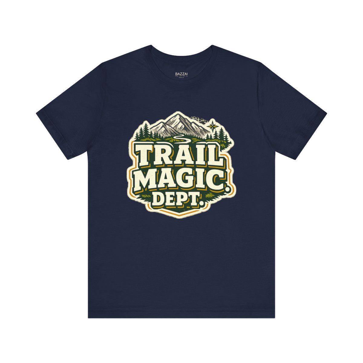 Thru Hiker T-Shirt — Trail Magic Dept. — trail t-shirt design by Reggie