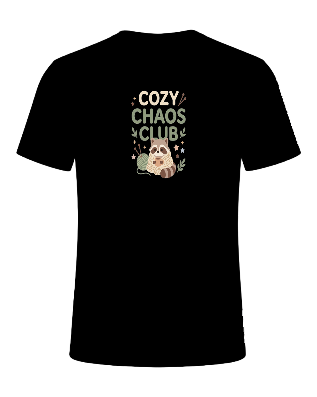 COZY CHAOS CLUB — Black