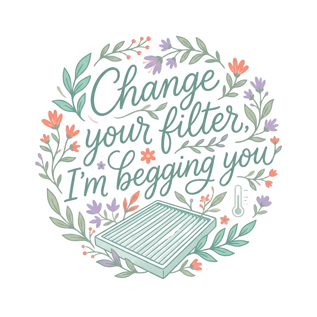Change your filter, I'm begging you