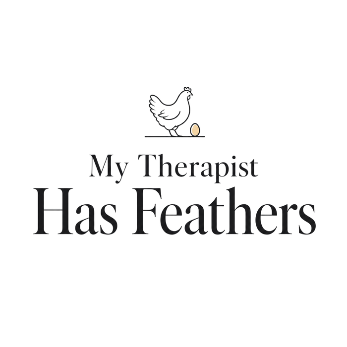 My Therapist Has Feathers (Minimalist Outline)