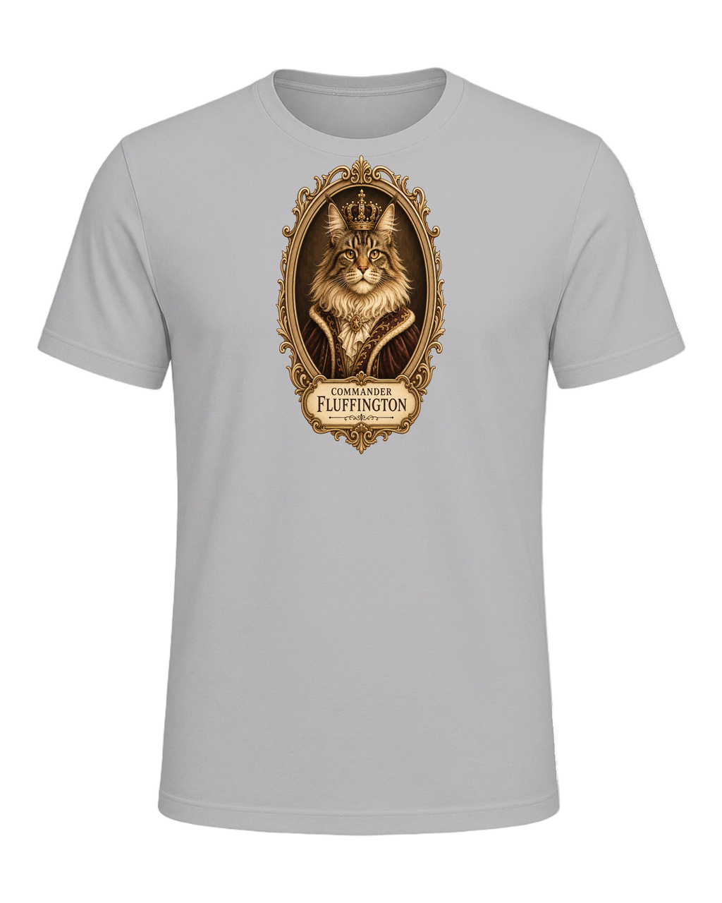 Maine Coon Royalty — Athletic Heather