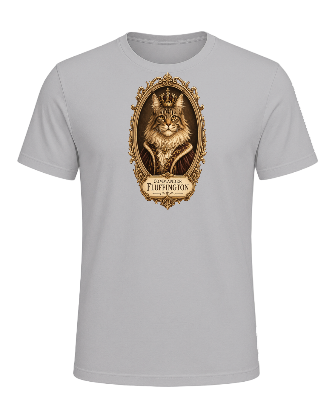 Maine Coon Royalty — Athletic Heather