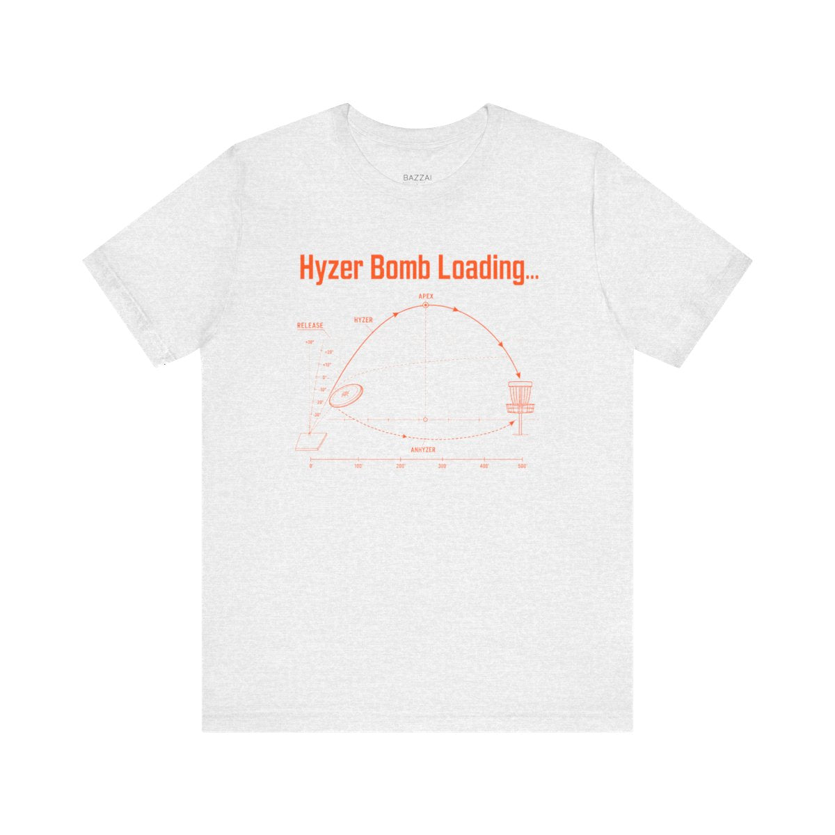 Disc Golf T-Shirt — A Bag Full of Plastic — golf t-shirt design