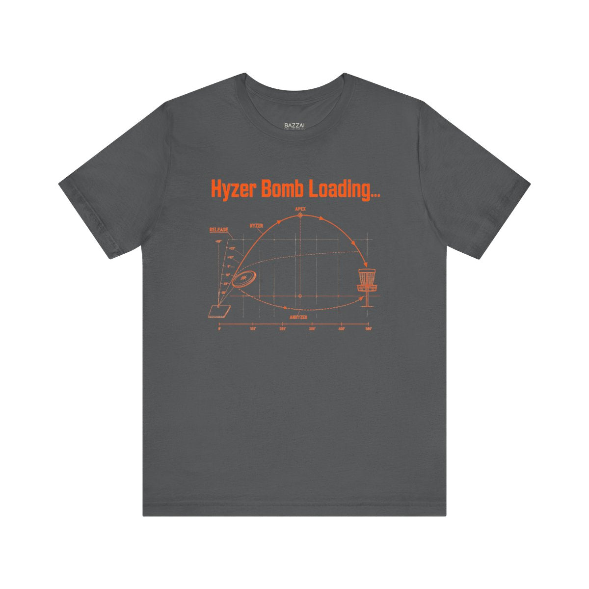 Disc Golf T-Shirt — A Bag Full of Plastic — golf t-shirt design