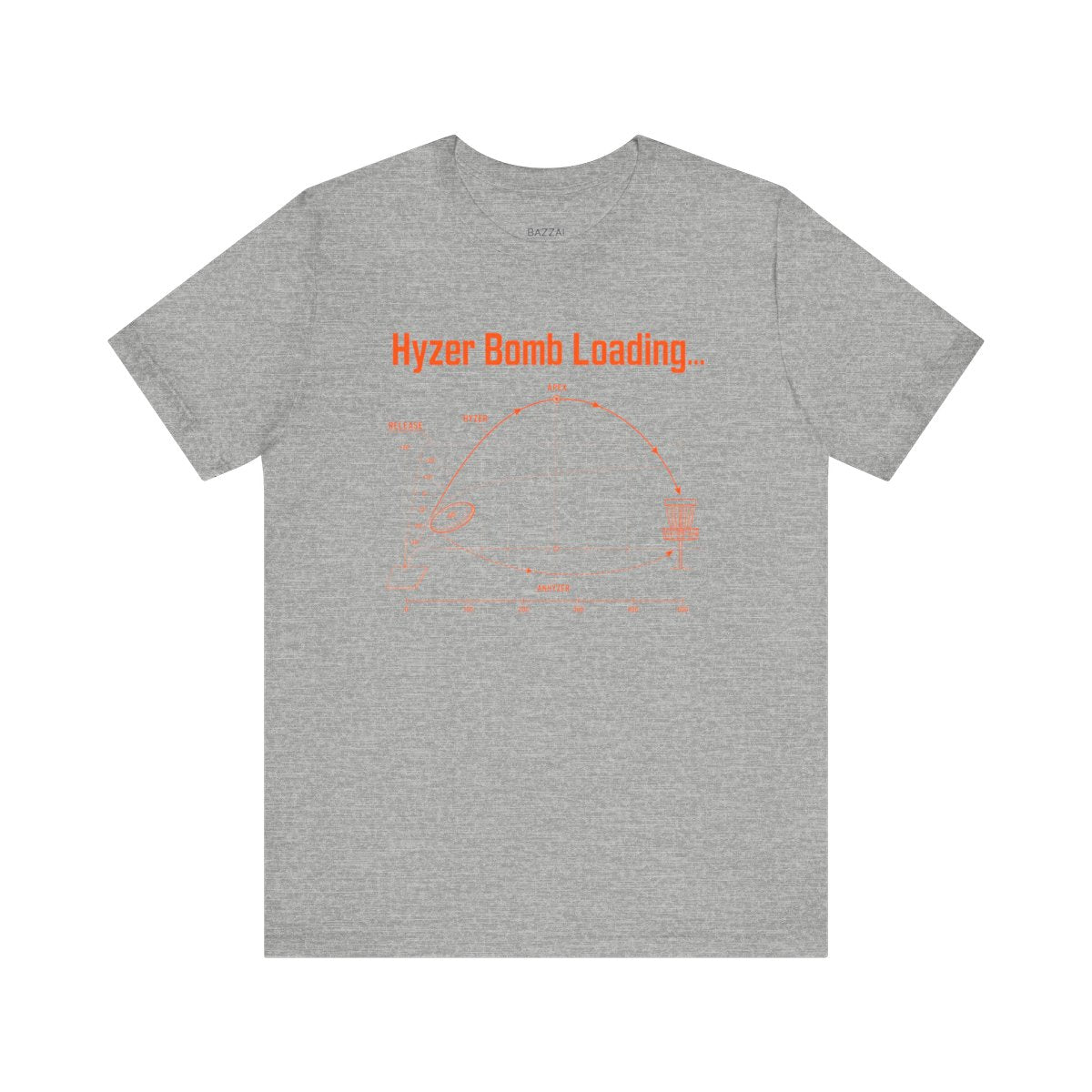 Disc Golf T-Shirt — A Bag Full of Plastic — golf t-shirt design