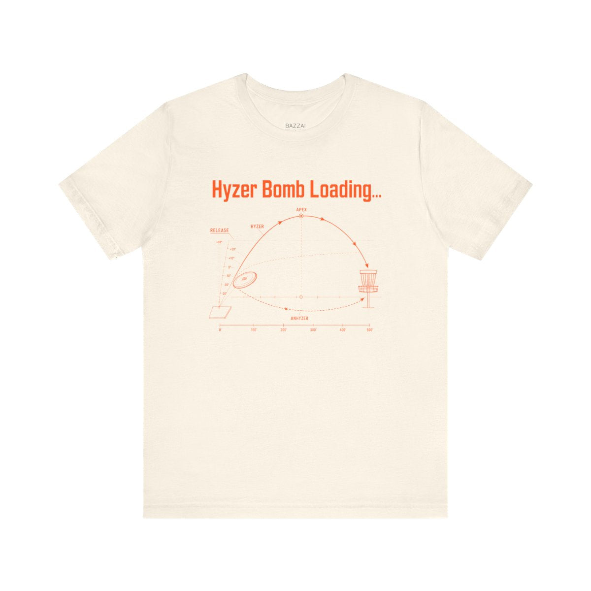 Disc Golf T-Shirt — A Bag Full of Plastic — golf t-shirt design