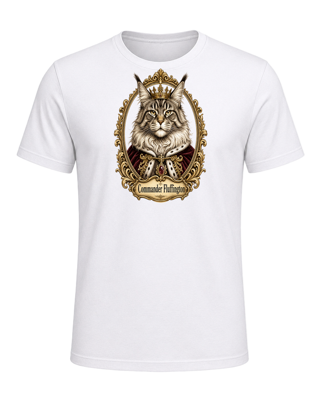Maine Coon Royalty — White