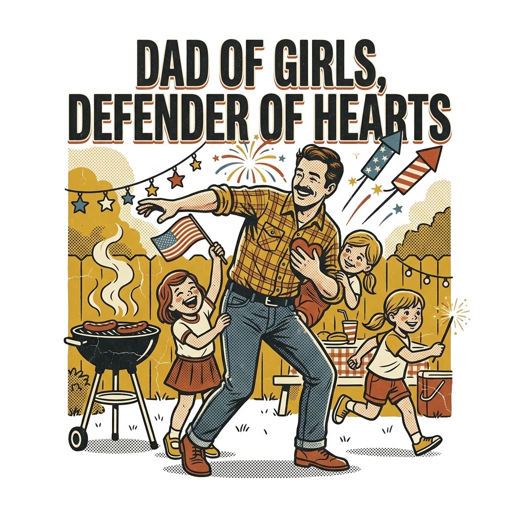 Dad of girls, defender of hearts