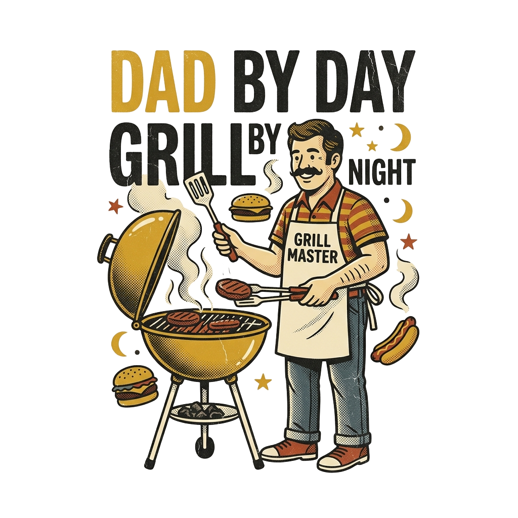 DAD BY DAY GRILL BY NIGHT