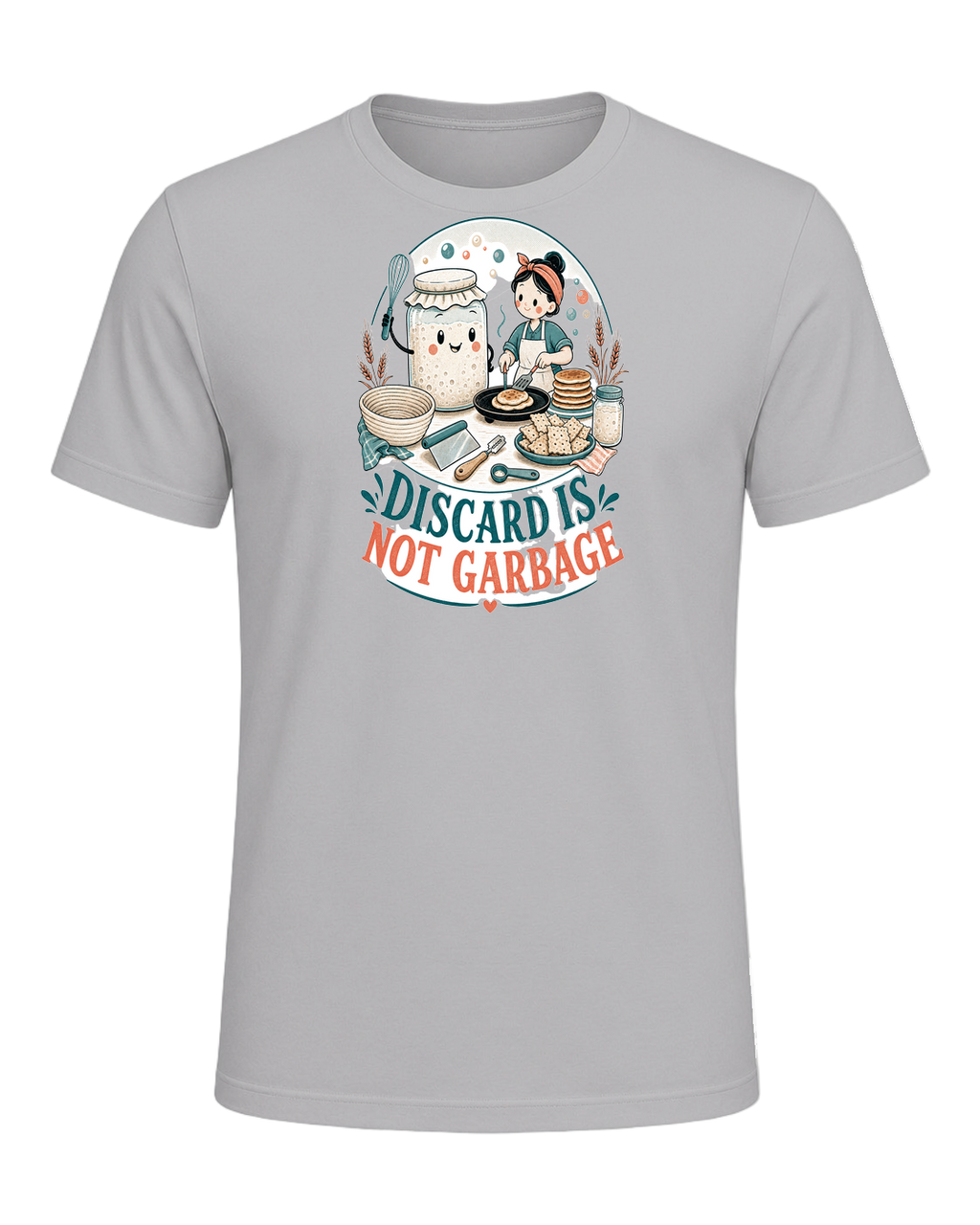 DISCARD IS NOT GARBAGE — Athletic Heather
