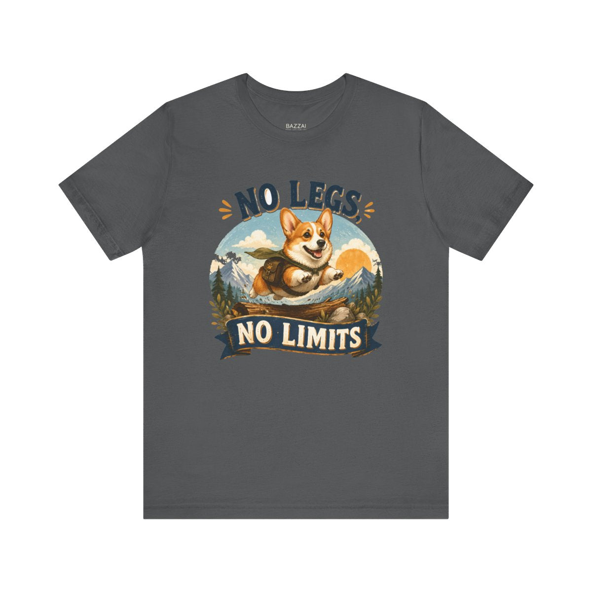 Dachshund Owner T-Shirt — No Legs, No Limits — corgi club t-shirt design